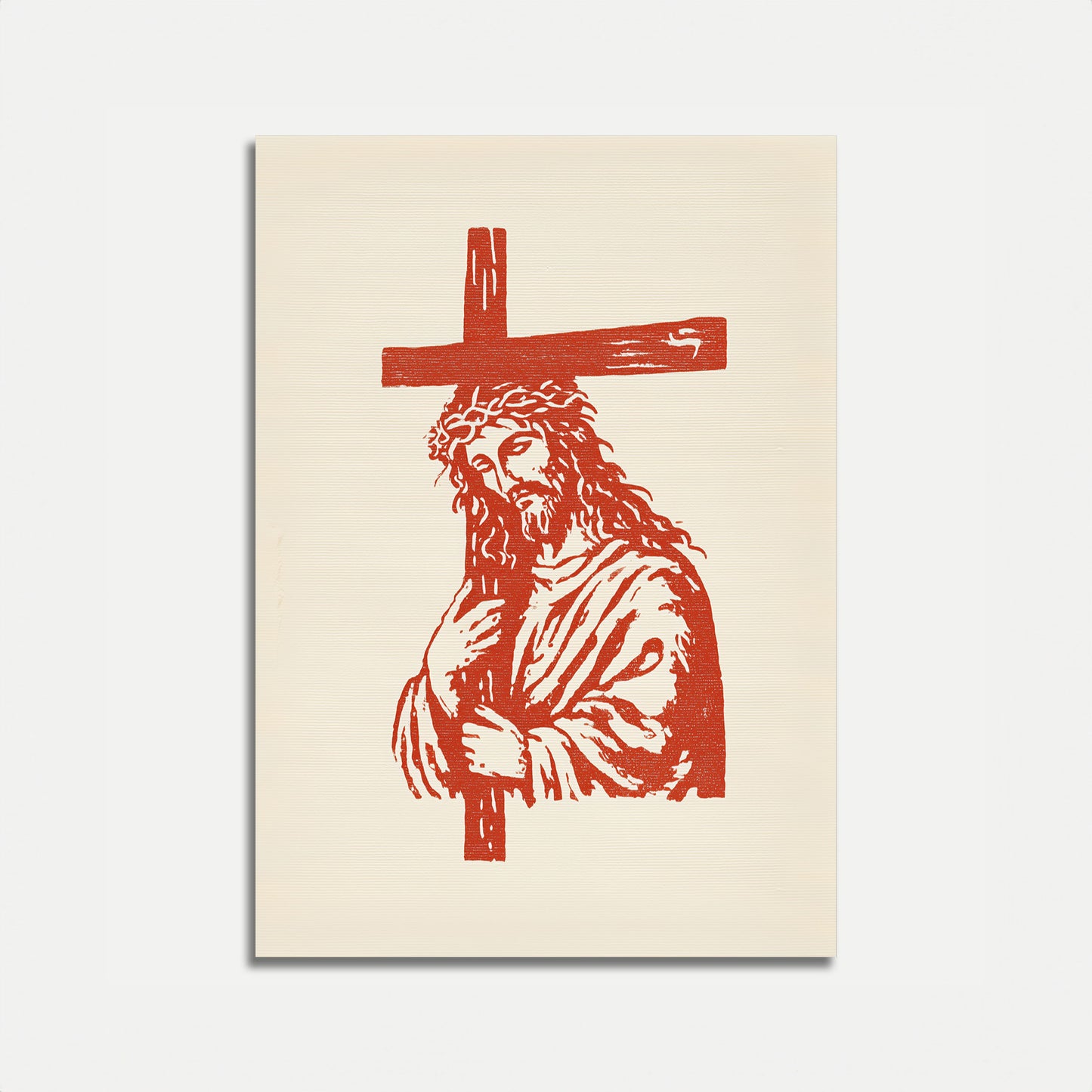 Christ on the Cross Poster