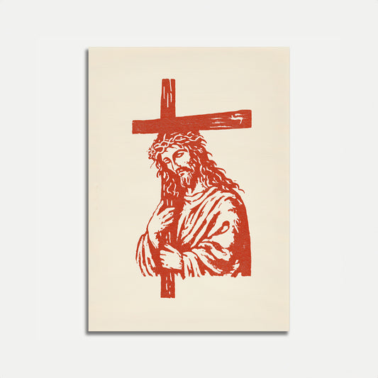Christ on the Cross Poster