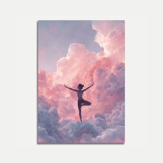 Ruhe in den Wolken Poster