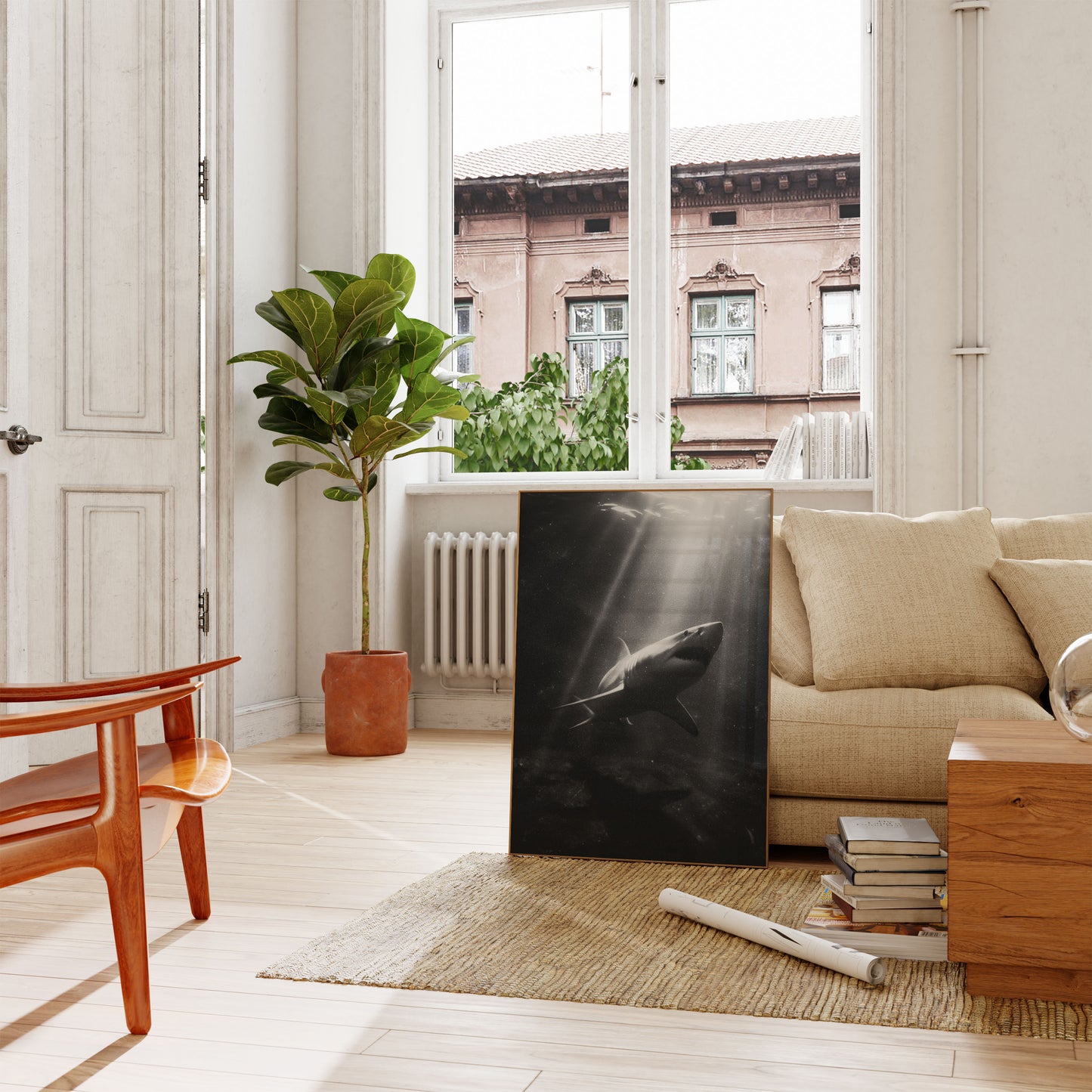 Underwater Predator Majesty Poster