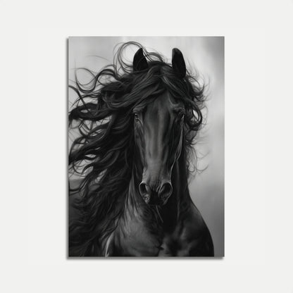 Wild Mane Stallion Poster