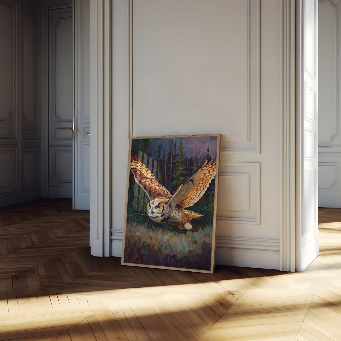 Flyvende Ugle Plakat