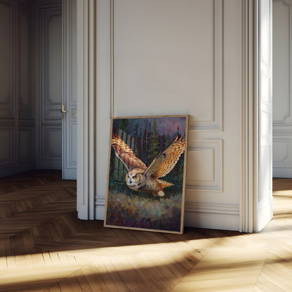 Flyvende Ugle Plakat