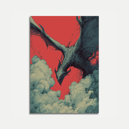 Dark Dragon Ascending Poster