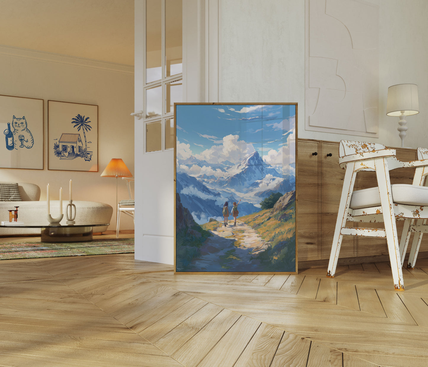 Mountain Trail Adventure Poster