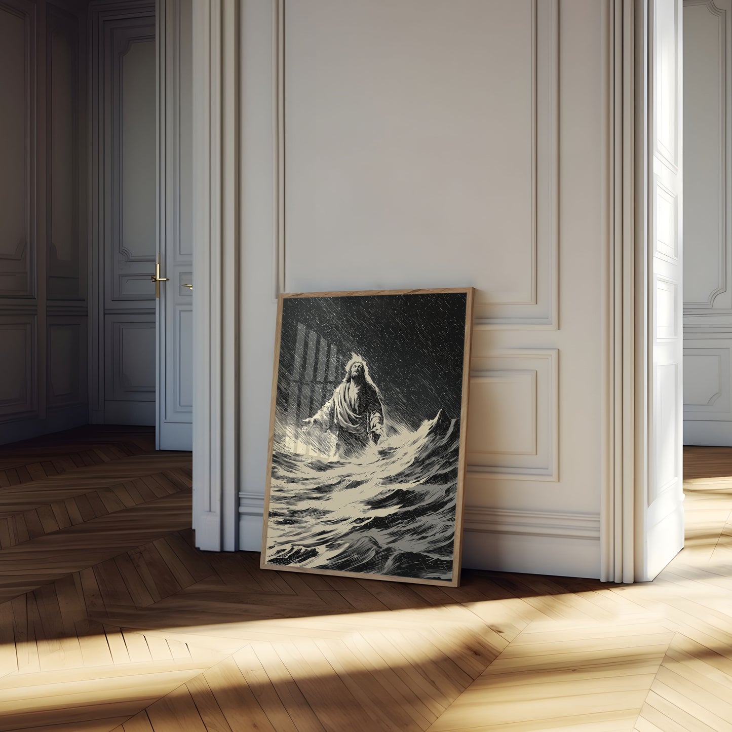 Jesus Calms the Storm Poster
