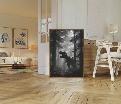 Primeval Forest Dinosaur Poster