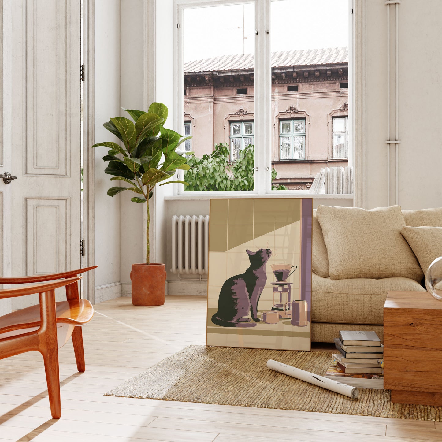 Coffee Companion Morning Ritual Poster