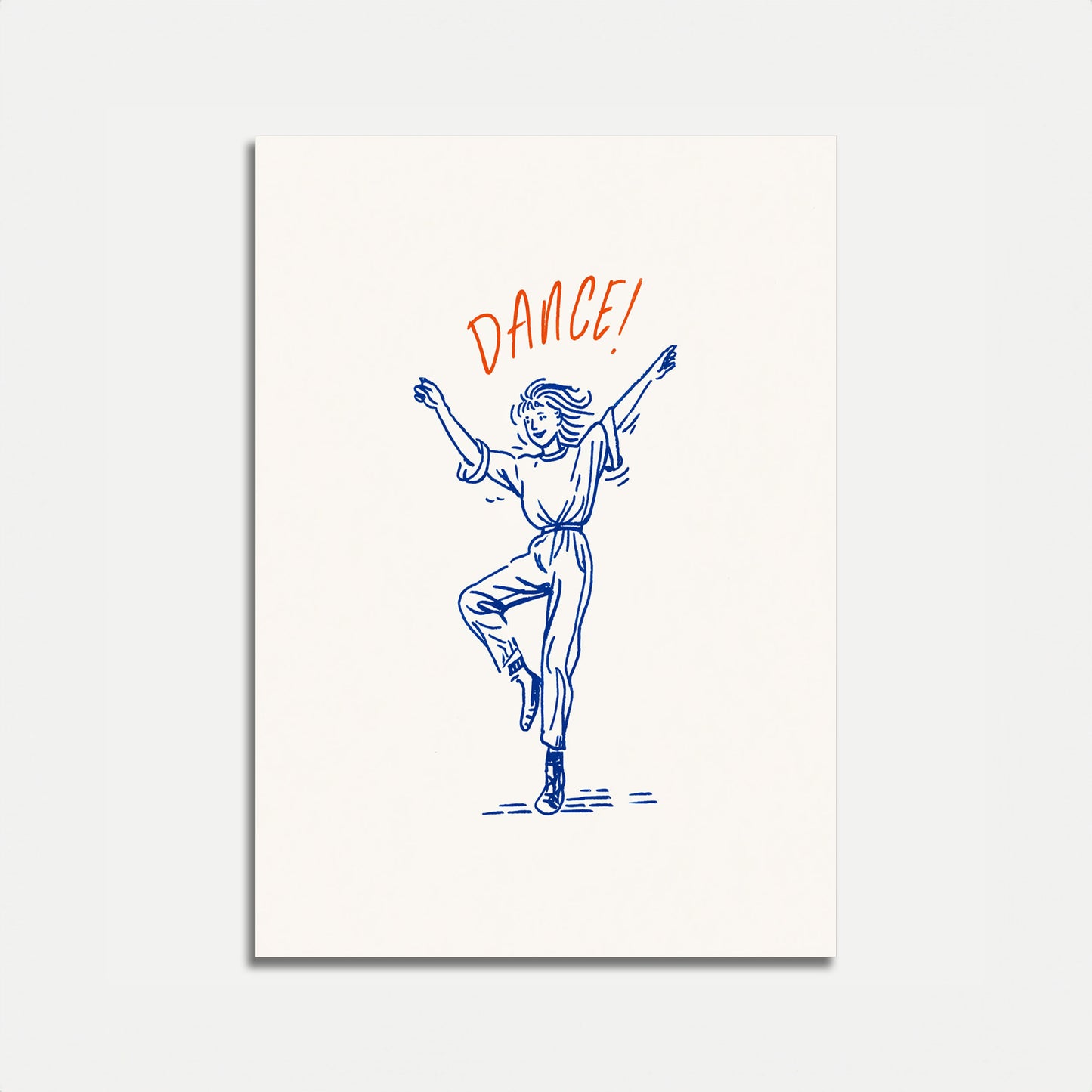 Poster Dans met Vreugde