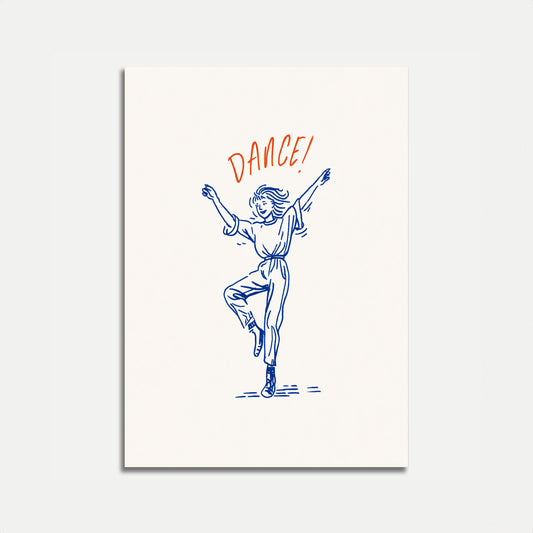 Poster Dans met Vreugde