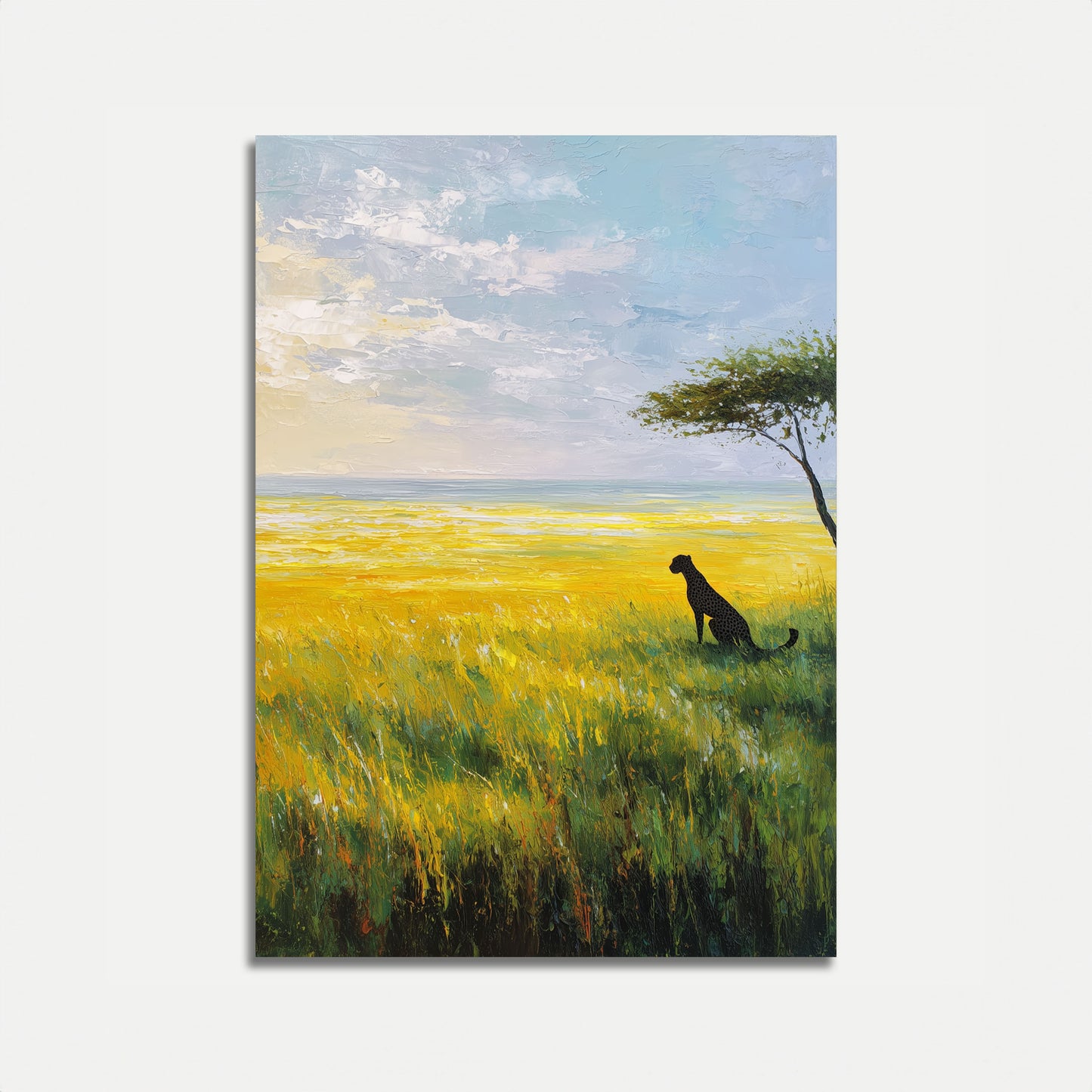Savanna Cheetah Wilderness Poster