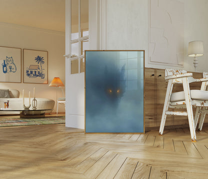 Mistige Demonische Poster