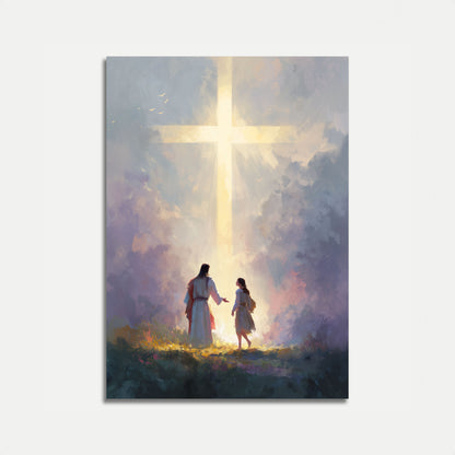 Divine Light of Faith Poster