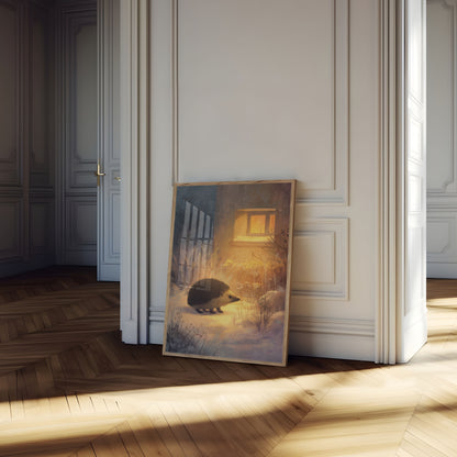 Poster del Riccio nel Calore Invernale