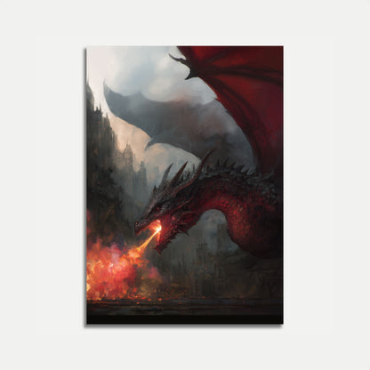 Crimson Dragon's Apocalypse Poster