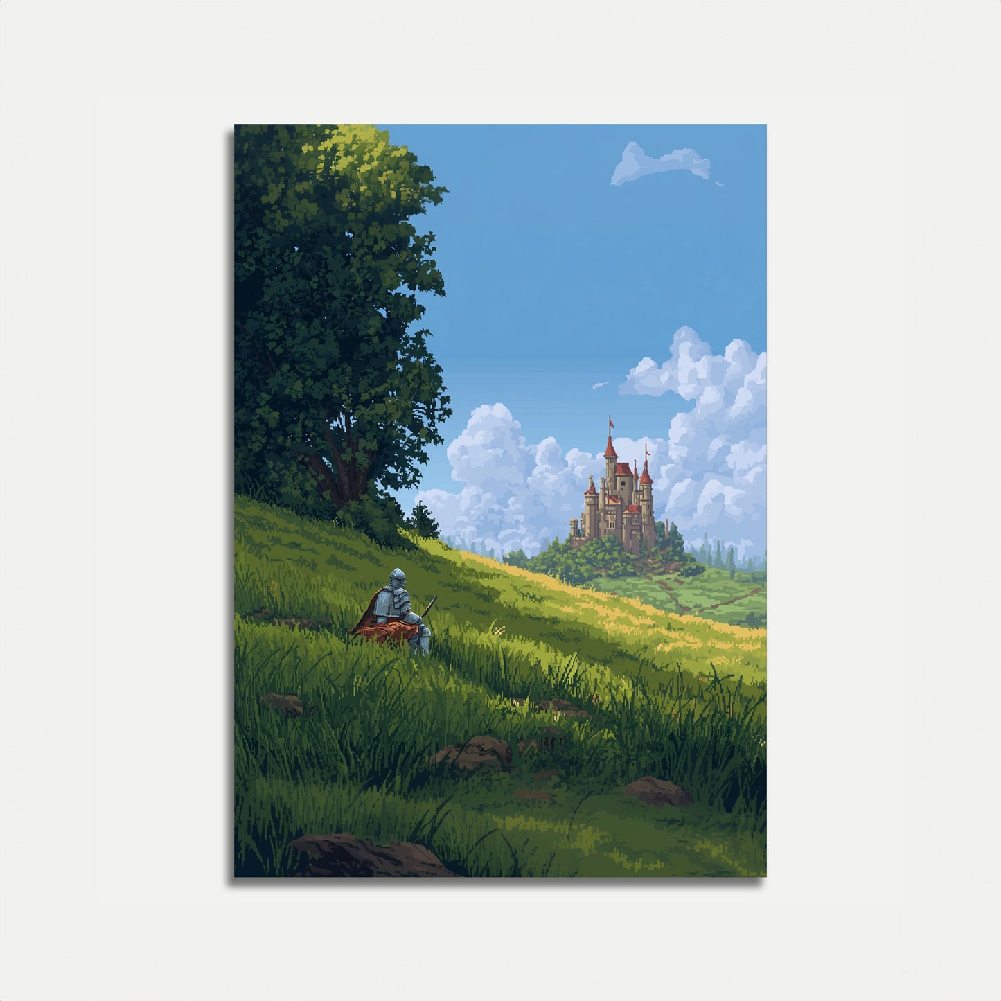 Knight's Quest Medieval Castle Poster