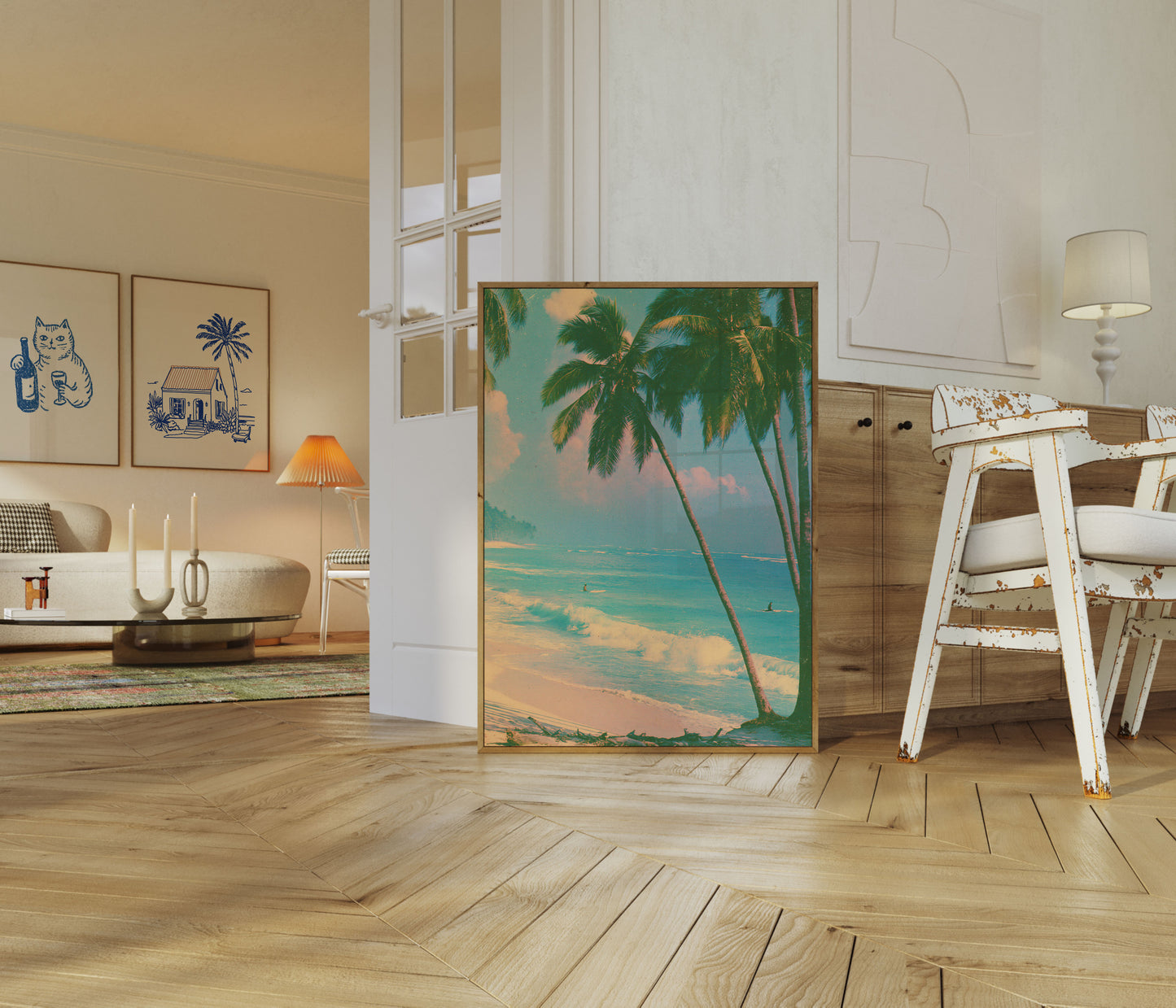 Poster Spiaggia Paradiso Tropicale