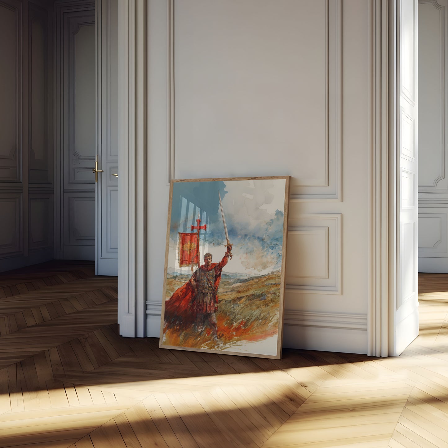 Triumphant Roman Legion Commander Poster