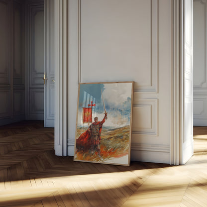 Triumphant Roman Legion Commander Poster