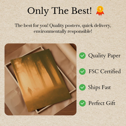 Samotář ve zlaté mlze plakát