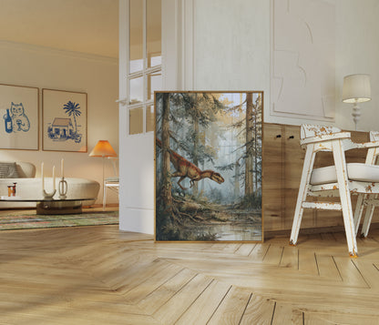 Ancient Forest Predator Poster