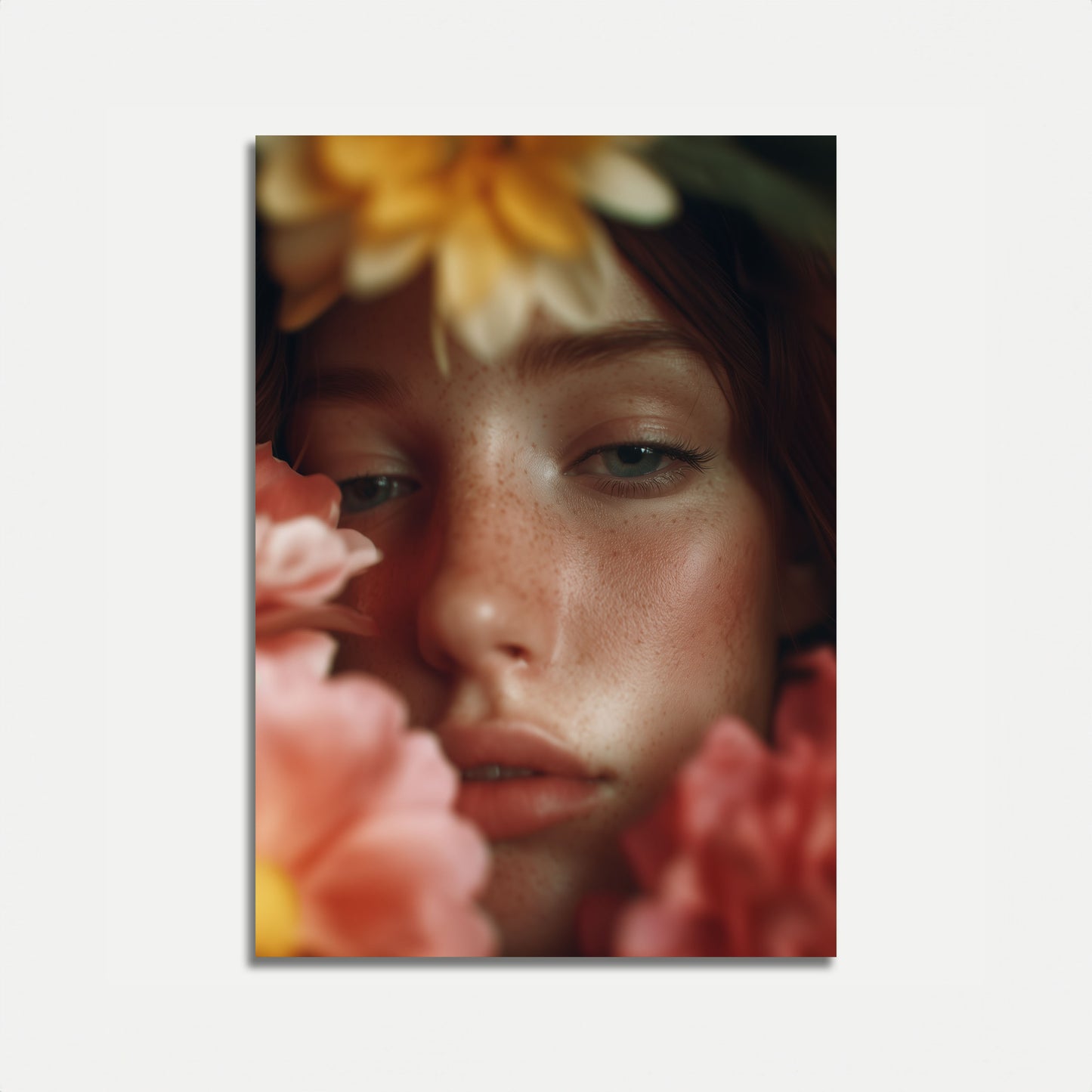 Dolce Bellezza di Fiore Lentigginosa Poster