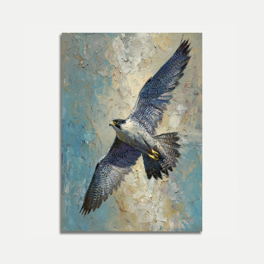 Majestätischer Adler im Flug Poster