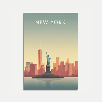 New York City Skyline Poster