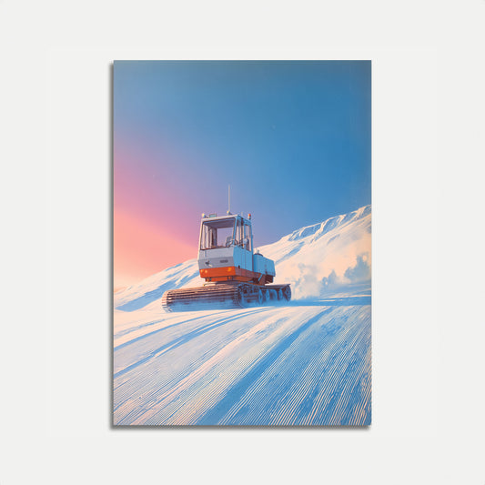 Schneekatzenberg Präparierungsposter