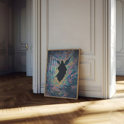 Celestial Angel Wings Poster