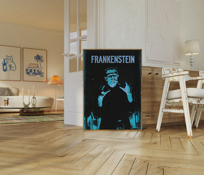 Frankenstein Monster Classic Poster
