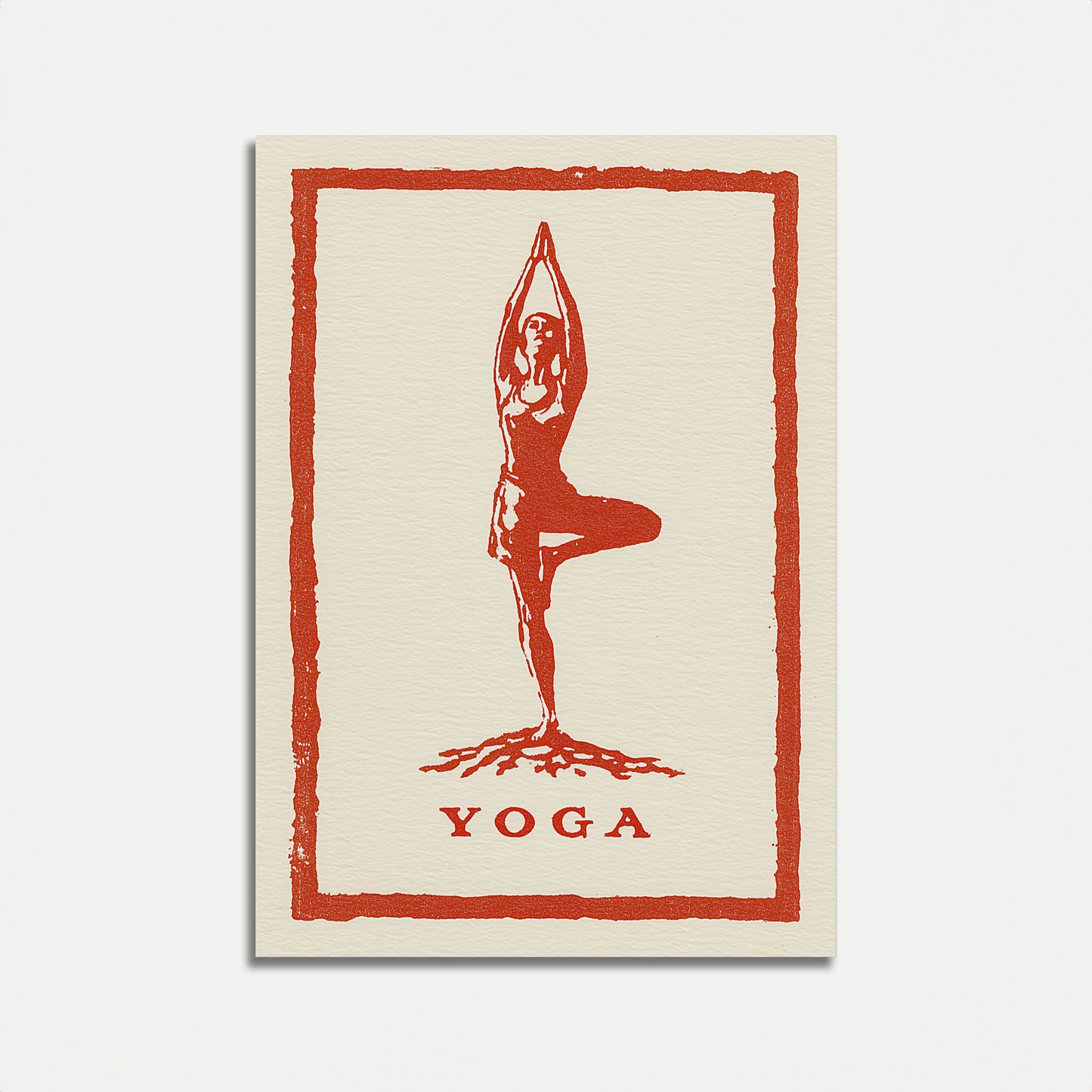 Affiche de yoga Zen Balance