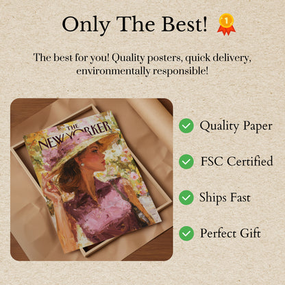 Elegant New Yorker Summer Poster