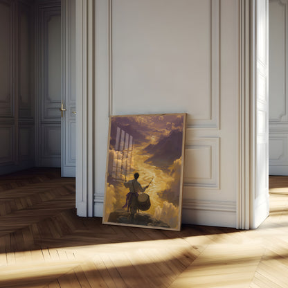 Drummer's Celestial Journey Poster