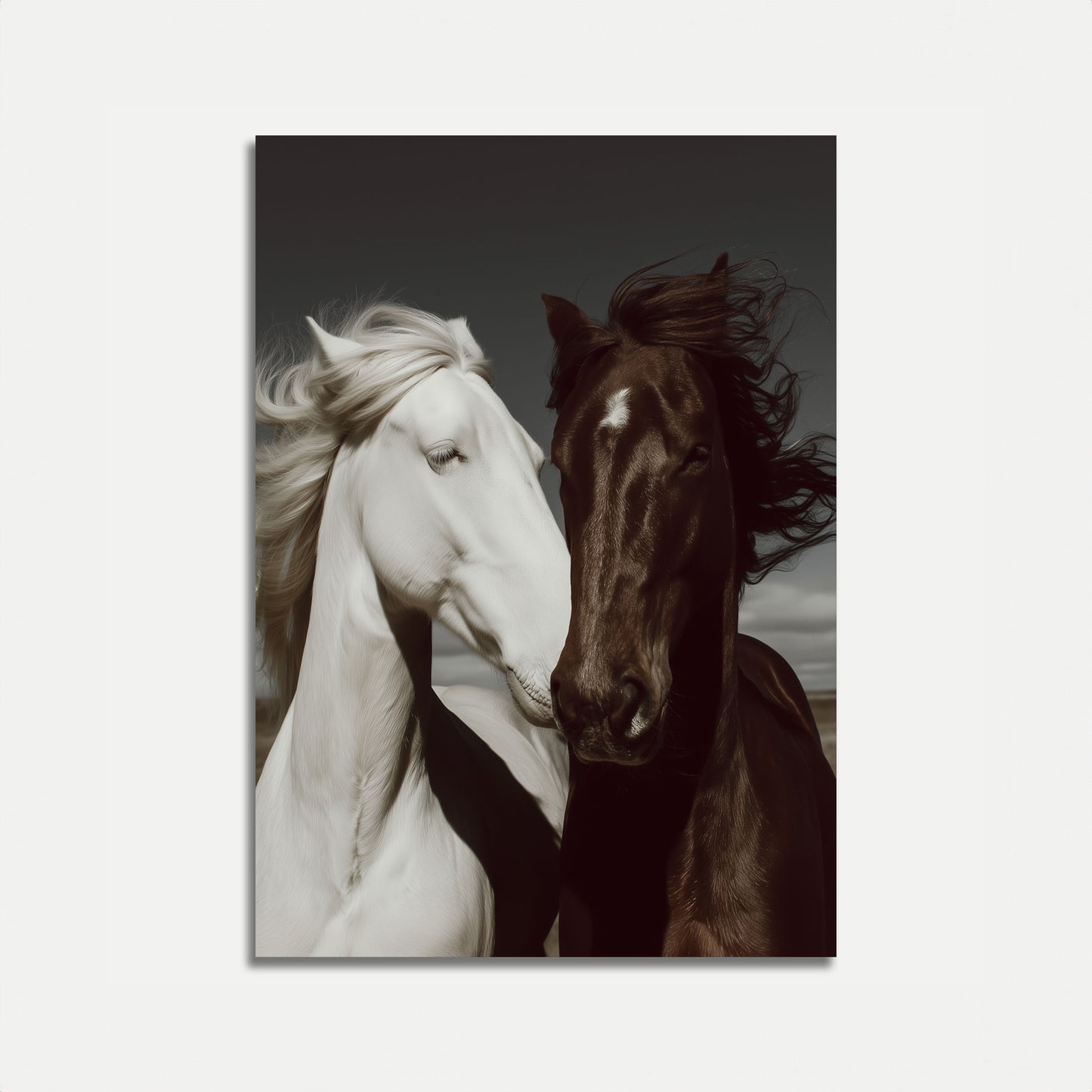 Ethereal Equine Companions Poster