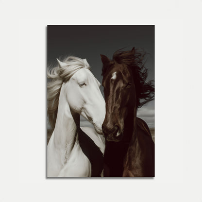 Ethereal Equine Companions Poster