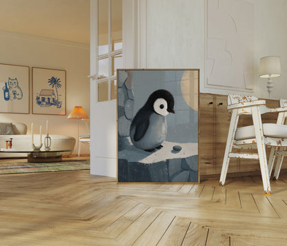 Affiche Portrait du Petit Manchot