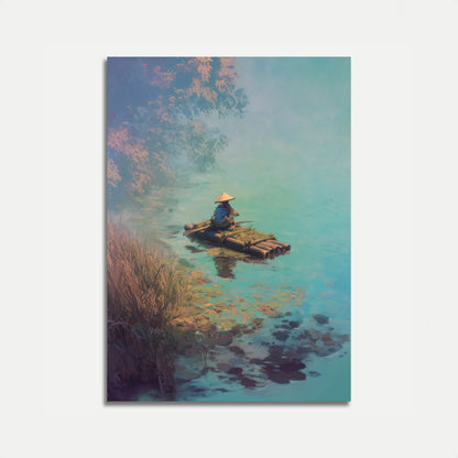 Poster del Pescatore della Nebbiosa Riviera