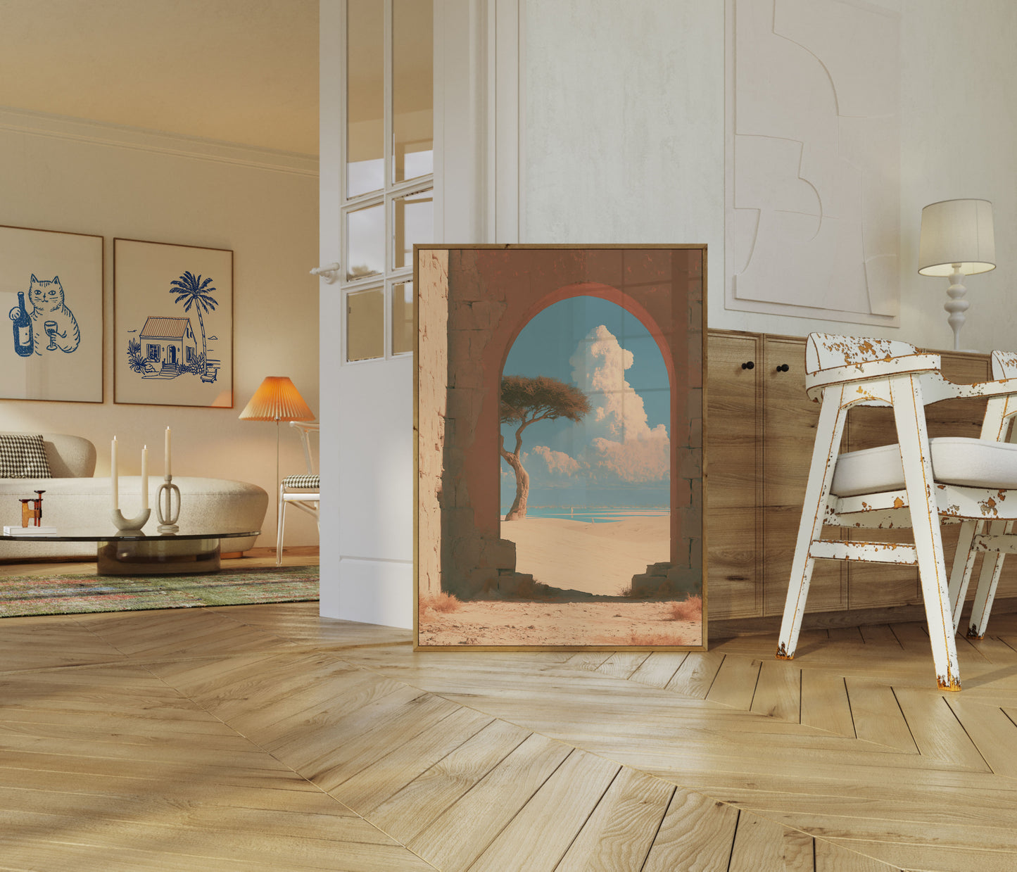 Desert Gateway to Paradise Poster