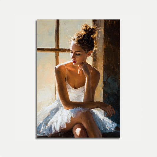 Graceful Ballet Dancer Poster