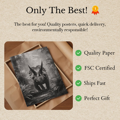 Prehistoric Forest Guardian Poster