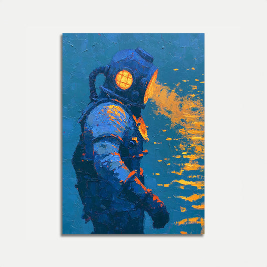 Deep Sea Astronaut Adventure Poster