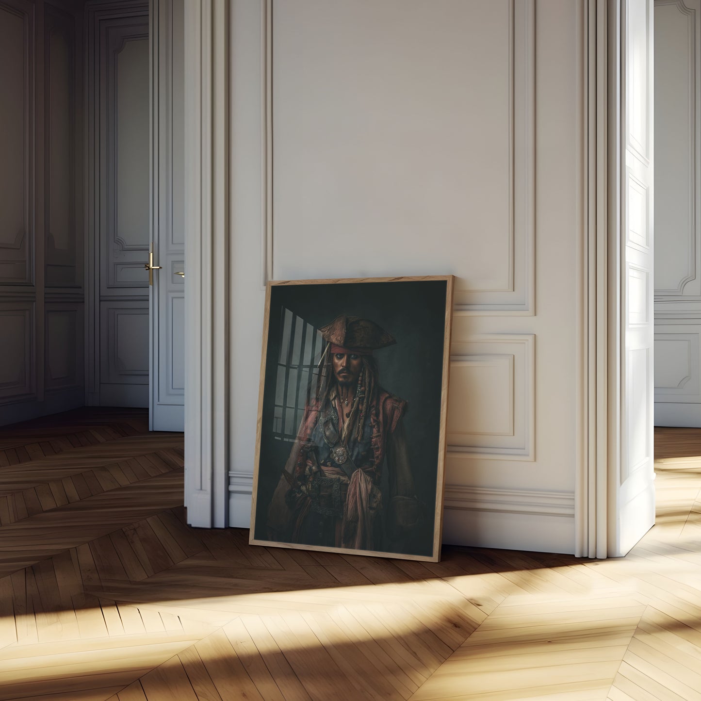 Legendary Pirate Captain Poster