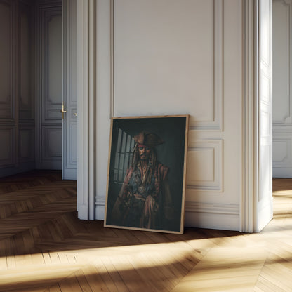 Legendary Pirate Captain Poster