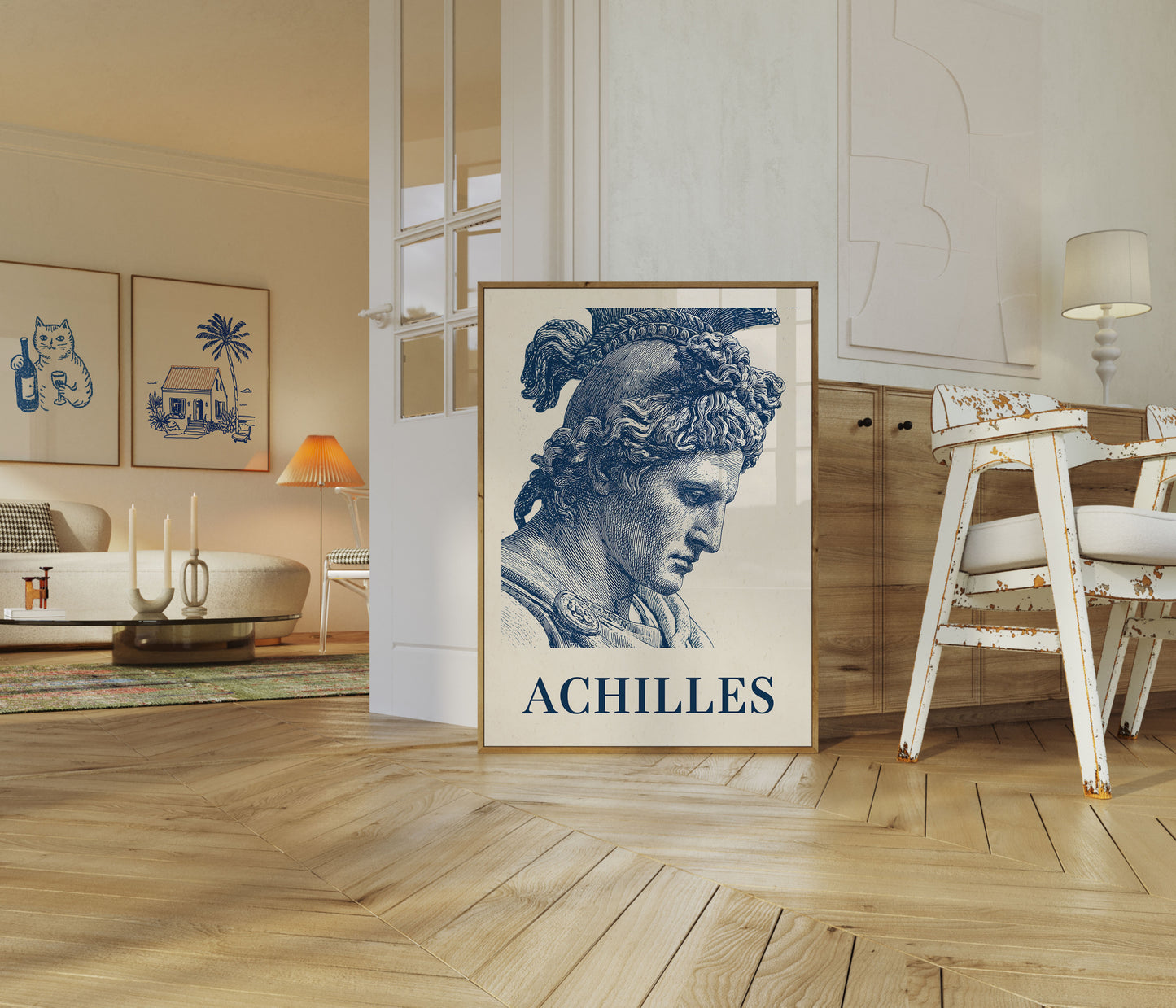 Achilles – starověký válečník plakát