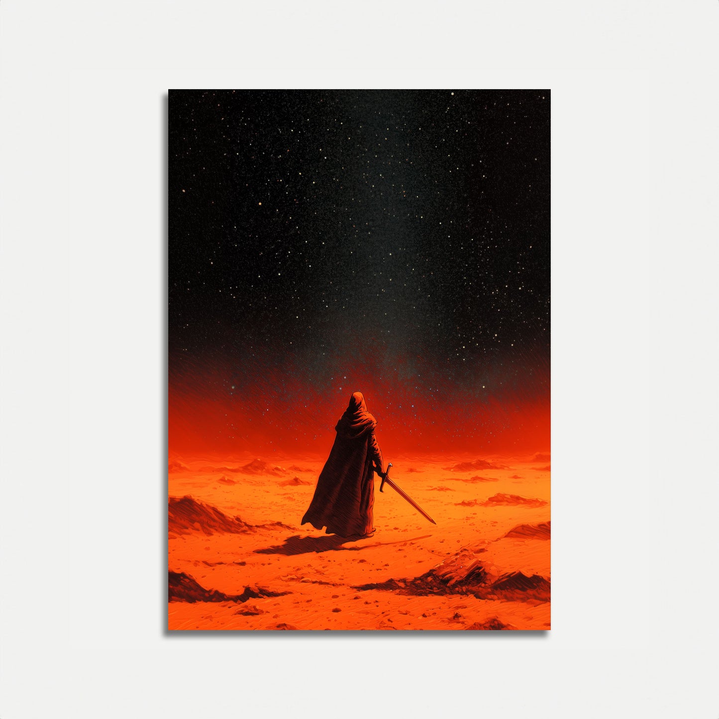 Affiche Guerrier sous les étoiles