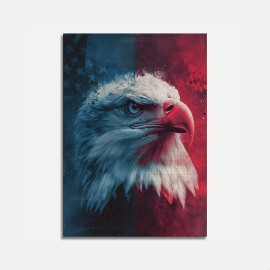 Divided Eagle Spirit Poster