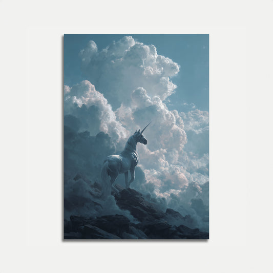 Affiche de la Montagne de la Licorne Céleste