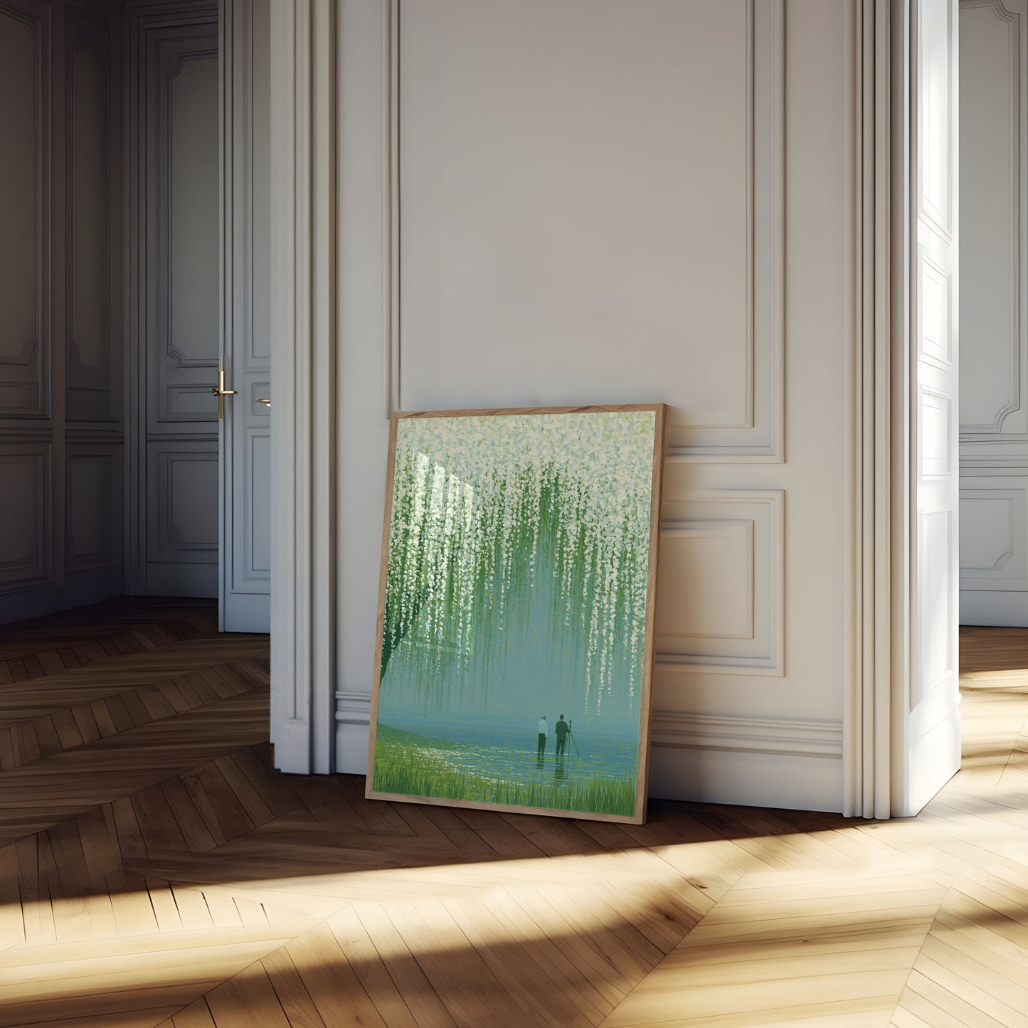 Weeping Willow by the Lake Poster