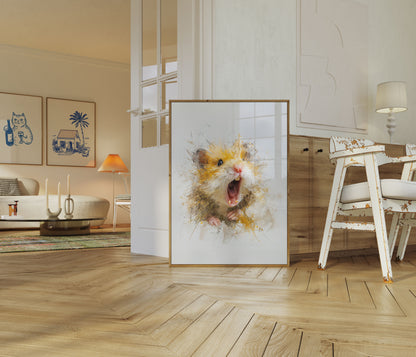 Explosives Hamster Energie Poster